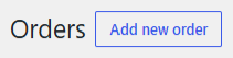Add new order in WooCommerce